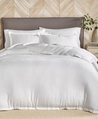 Hotel Collection - Linen Blend Duvet, Created for Macy's