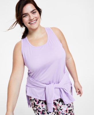 ID Ideology - Plus Size Textured Tank Top