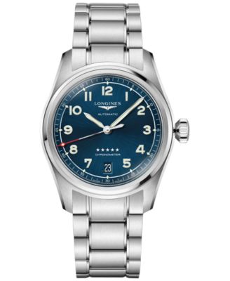 Longines - Women's Swiss Automatic Spirit Stainless Steel Bracelet Watch 37mm