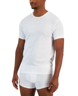 Alfani - Men's 4-Pk. Classic-Fit Solid Cotton T-Shirts