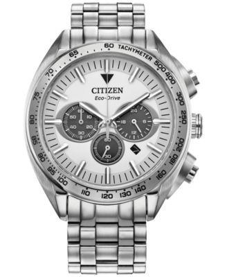 Citizen - Men's Chronograph Sport Luxury Stainless Steel Bracelet Watch 43mm