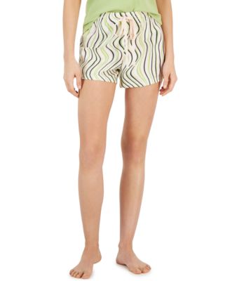 Jenni - Women's Cotton Printed Drawstring Sleep Shorts