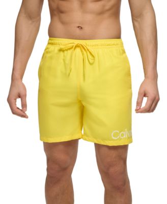 Calvin Klein - Men's Logo 7" Swim Trunks