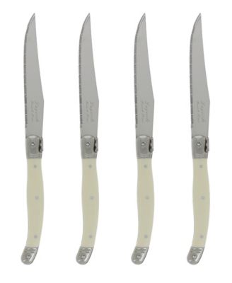 French Home - Laguiole Faux Ivory Steak Knives, Set of 4