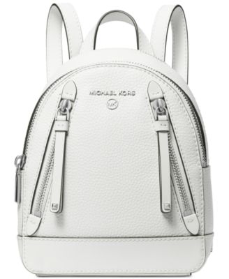 Michael Kors - Brooklyn Mini Leather Convertible Messenger Backpack