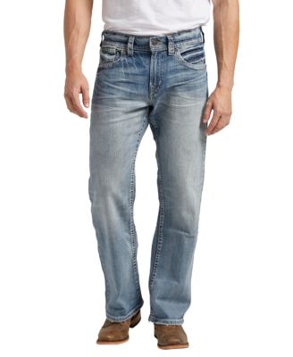 Silver Jeans Co. - Men's Gordie Extra Loose-Fit Straight Stretch Jeans