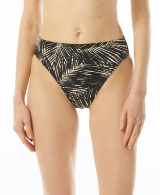 Michael Kors - Women's High-Waist High-Cut Bikini Bottoms