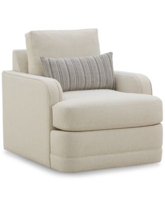 Furniture - 32" Fabric Swivel Chair