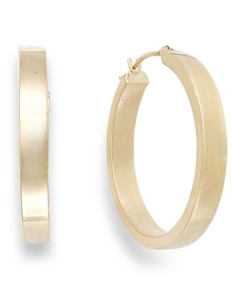Macy's Brand - Bold Hoop Earrings in 10k Gold