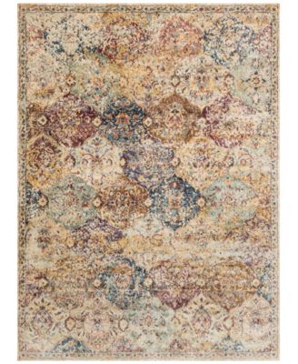 Spring Valley Home - Anastasia AF-12 Ivory/Multi 5'3" x 7'8" Area Rug