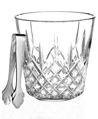 Waterford - "Lismore" Ice Bucket With Tongs