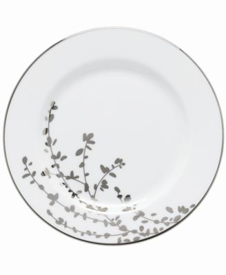 kate spade new york - Gardner Street Platinum Appetizer Plate
