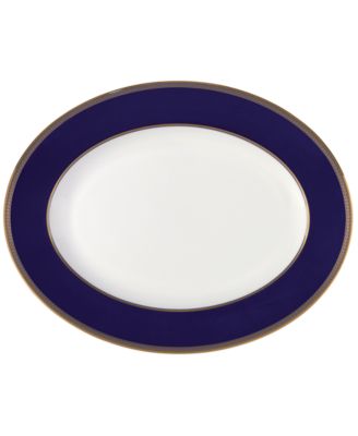 Wedgwood - "Renaissance Gold" Oval Platter, 13 3/4"