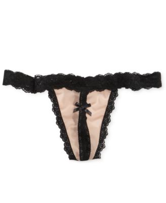 Hanky Panky - After Midnight Racy Illusion Open Panel G-String 251302