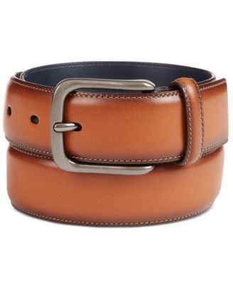Original Penguin - Men's Burnished Bird Leather Belt