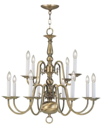Livex - Williamsburgh 12-Light Chandelier