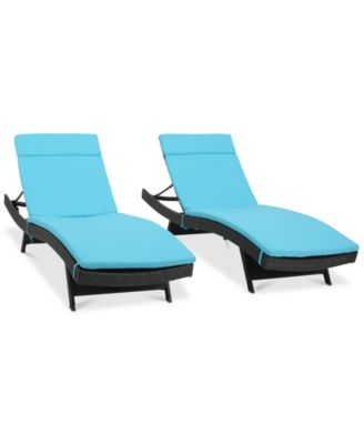 Noble House - Carmel Outdoor Chaise Lounge (Set Of 2)