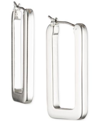 Lauren Ralph Lauren - Geometric Link Hoop Earrings