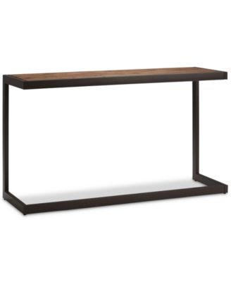 Simpli Home - Cajon Console Sofa Table, Quick Ship