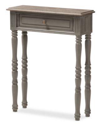 Furniture - Noemie 1-Drawer Console, Quick Ship