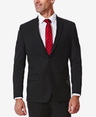 Haggar - Men's 4-Way Stretch Slim-Fit Suit Jacket