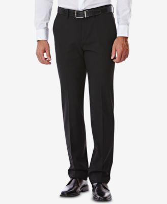 Haggar - Men's 4-Way Stretch Slim-Fit Suit Pants