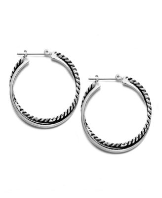 Lauren Ralph Lauren - Twisted Hoop Earrings