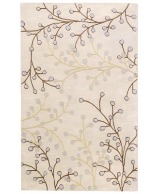 Surya - Athena ATH-5008 Taupe 4' x 6' Area Rug