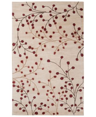 Surya - Athena ATH-5053 Burgundy 4' x 6' Area Rug