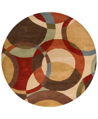 Surya - Forum FM-7108 Tan 6' Round Area Rug