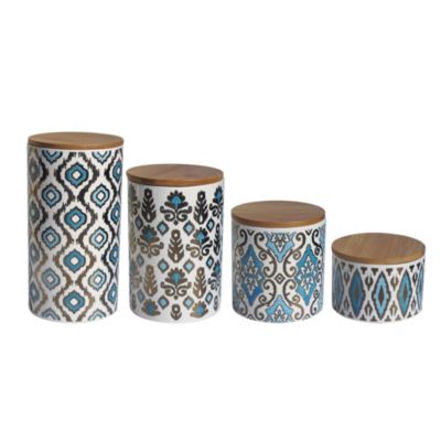 Jay Imports - Gold Canister, Set of 4