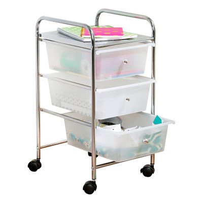 Honey Can Do - 3 Drawer Rolling Cart