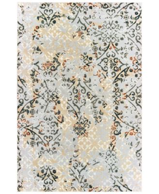 Oriental Weavers - Bowen 108W2 Gray/Gold 6'7" x 9'6" Area Rug
