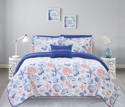 Chic Home - Moselle 8-Pc. Bed in a Bag Quilt Sets