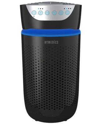 Homedics - HoMedics TotalClean&reg; 5-IN-1 Tower Air Purifier with UV-C Light