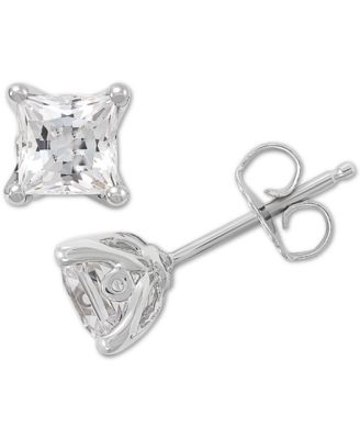 Grown With Love - Lab Grown Diamond Princess Stud Earrings (1 ct. t.w.) in 14k Gold