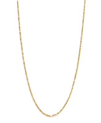 Giani Bernini - Twist Chain Necklace set in 18k Gold over Sterling Silver or Sterling Silver