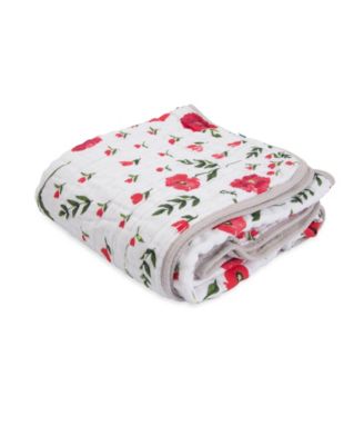 Little Unicorn - Summer Poppy Cotton Muslin Quilt