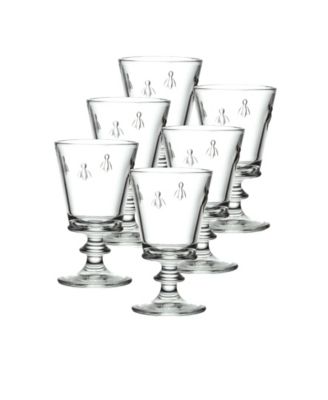 La Rochère - Napoleonic Bee Wine Glass Set of 6, 8oz.