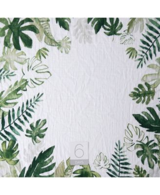 Little Unicorn - Tropical Leaf Photo Blanket