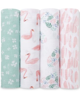 aden by aden + anais - Baby Girls 4-Pk. Briar Rose Classic Cotton Swaddles
