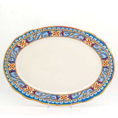 Euro Ceramica - DUOMO OVAL PLATTER