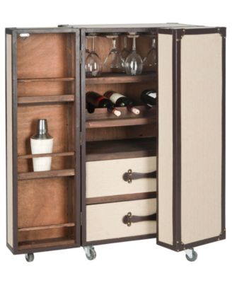 Safavieh - Grayson Bar Cabinet, Quick Ship