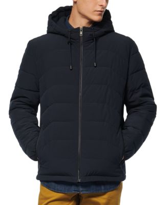 claxton packable hooded jacket