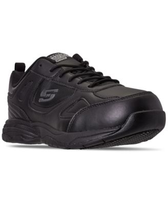 Skechers - Men's Work Relaxed Fit Dighton Slip-Resistant Casual Work Sneakers from Finish Line