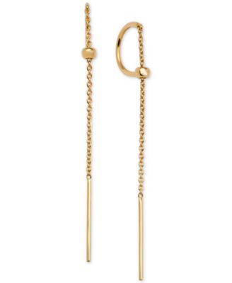 AVA NADRI - C-Hoop Threader Earrings