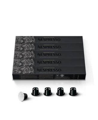 Nespresso - Capsules OriginalLine, Ispirazione Ristretto Italiano, Dark Roast Coffee, 50-Count Espresso Pods, Brews 1.35oz