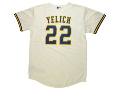 Nike - Youth Milwaukee Brewers Official Player Jersey - Christian Yelich