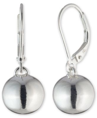 Lauren Ralph Lauren - Bead Drop Earrings in Sterling Silver