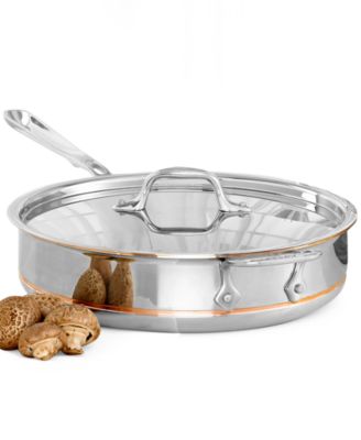 All-Clad - Copper Core 3-Quart Covered Saut&eacute; Pan